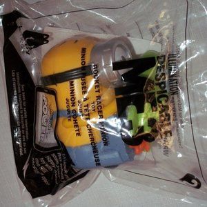 2017 McDonald' Happy Meal Toy Despicable ME3 Rocket Racer Minion #2